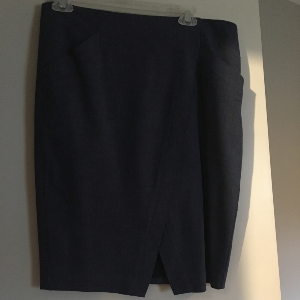 Loft size 10 blue dress skirt